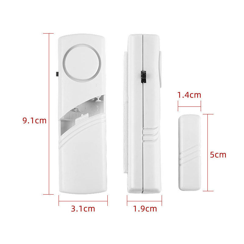 Wireless Burglar Alarm with Magnetic Sensor