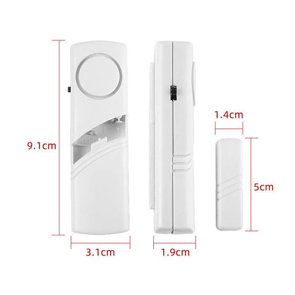 Wireless Burglar Alarm with Magnetic Sensor