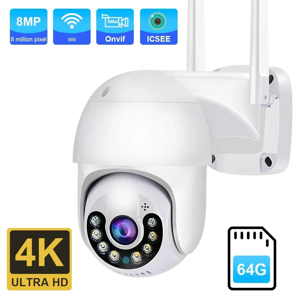 8MP 4K IP Surveillance Camera