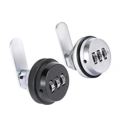 3 Digit Security Password Keyless Drawer Lock