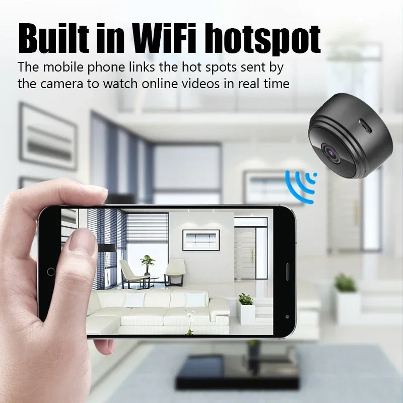 1080P HD A9 Mini Indoor Surveillance Night Vision Camera